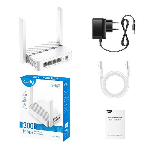 Cudy Router N300 Wi-Fi WR300 Cudy Router N300 Wi-Fi WR300